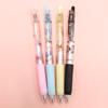 NEW 4Pcs 0.5mm Butterfly Gel Pen ST Nib Press Type Writing Neutral Pens Black Ink Smooth Writing Signature Pen School Office