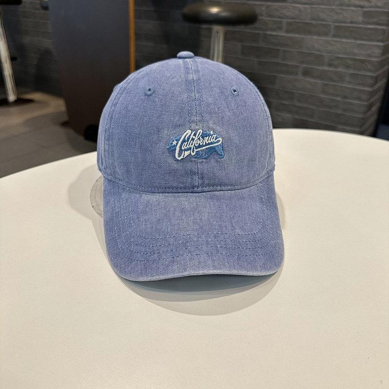 California Embroidered Baseball Cap With Wide Brim For Casual Men Women