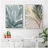 Palm Leaves Plant Art Canvas Painting Aloe Botanical S And Prints Modular Wall Pictures For Living Room Home Decoration