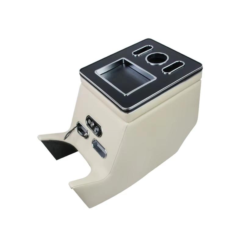 FOR Mercedes-Benz V-Class V220 V260 V250 W447 2014-2023 Armrest Storage Box Rear Handrail Box Mobile Phone Charging USB Armrest