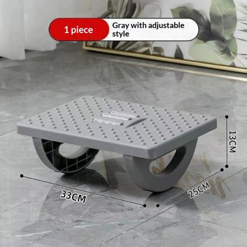 Ergonomic Portability Foot Rest Under Desk Footrest Foot Stool With Massage Rollers Non Slip Support Foot Rest For Home Office