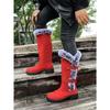 Winter Warm High Snow Boots Women's 2025 New Belt Buckle Plus Size Fleece Thickened Wool Wool Cotton Shoes