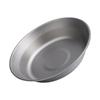 500ml Pure Ti Camping Plate Lightweight Ti Dish Cookware Outdoor Backpacking Plate for Camping Hiking Kitchen