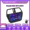 Android Car-Play Car Radio For Suzuki SX4 2014-2021 Multimedia Player Head Unit Stereo GPS Navigation BT WIFI,2+64GB