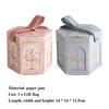 Candy Box Portable Cartoon Print Carousel Pattern Dispense Candy Paper Jam Lovely