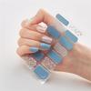 Pegatinas de Uñas de Cobertura Completa Esmalte de Uñas de Moda Decoración de Uñas Brillo Espumoso Autoadhesivas Manicura Diseñador Pegatina de Arte de Uñas