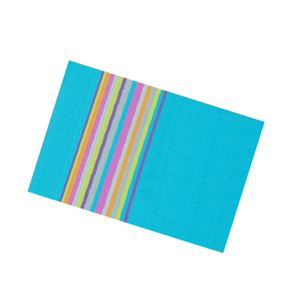 

6 Pieces Waterproof Insulated Plate Mat Scratch Resistant Place Mats Plate Pads Restaurant 7.72*11.81 in синій