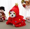 Weihnachts-Hundeumhang Entzückende Haustier-Weihnachtskleidung Rollenspiel-Partykleidung Haustierumhang Hundekleid Feiertags-Haustierkostüm Weihnachtszubehör