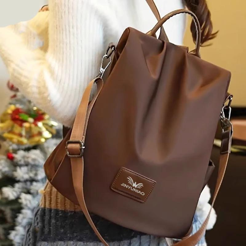 Oxford Cloth Women's Backpack 2025 New Fashion Versatile Large Capacity Backpack Commuter Bag Anti-theft Schoolbag