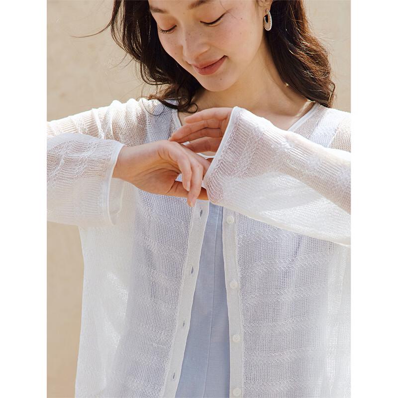 INMAN Women's Lightweight Long Sleeve Knit Cardigan