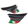 Stuurvnee Motorrad Winglet, Aerodynamisches Flügelkit, Spoiler Motorrad, Windströmung Fester Flügel, S1000RR V4-10R R1, Mattschwarz