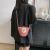 Yogodlns Cotton Thread Boho Bag Fashion Knitting Crossbody Bag Woven Crochet Basket Bag for Women Casual Summer Shoulder Bag