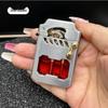 Zorro 786 Cyber Mecha Transparent Oil Tank Semi-automatic Kerosene Lighter