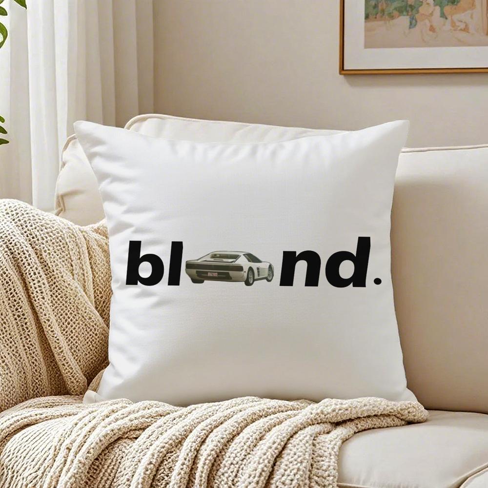 

Smooth RB American Singer FFrank Ocean Cushion Cover Pillowcase Antidustmite living Room Sofa Decor Cushion Room 30X30cm
