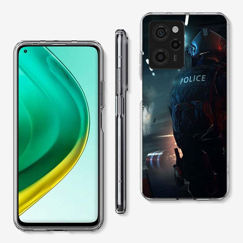 Police FBI Phone Case For Xiaomi Poco F7 Ultra X7 X5 X6 F6 Pro M5S M6 X3 X4 Mi 15 14 12T 11T 10T F5 F3 M4 Pro 11 Lite Cover Clea