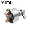 Car Battery Switch Isolator Disconnect Cut Off Kill Main Switch, 12V 24V DC Auto Truck Vehicle Master Power Switch ON OFF