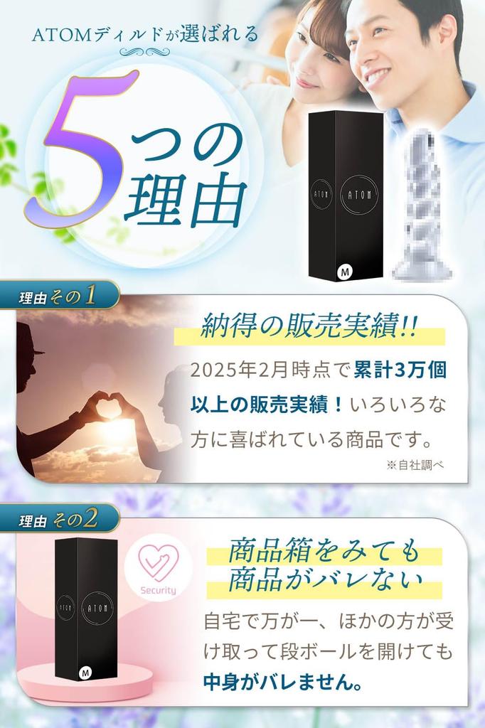 WHISIA Dildo for 1 Piece Women, Transparent, (L)