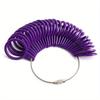 Ring Stick Mandrel Kit Ring Sizer Measuring Tool Finger Ring Mandrel Jewelry Making Tools Set with 27pcs Circle Models