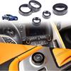 Para 2014-2019 Corvette C7 Console Central Ar Condicionado AC Botão de Volume e Botão de Volume Multimídia Capa do Botão de Modo de Condução Conjunto de Acabamento de