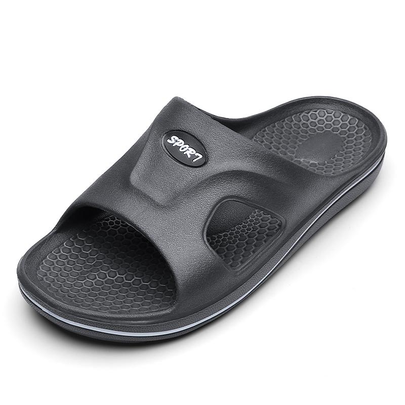 Fashion Fashion Men's Women's Sandals Anti-Slip Wear-Resistant EVA Thick Sole Comfortable Home Slippers Bathroom Bath Flip-Flops