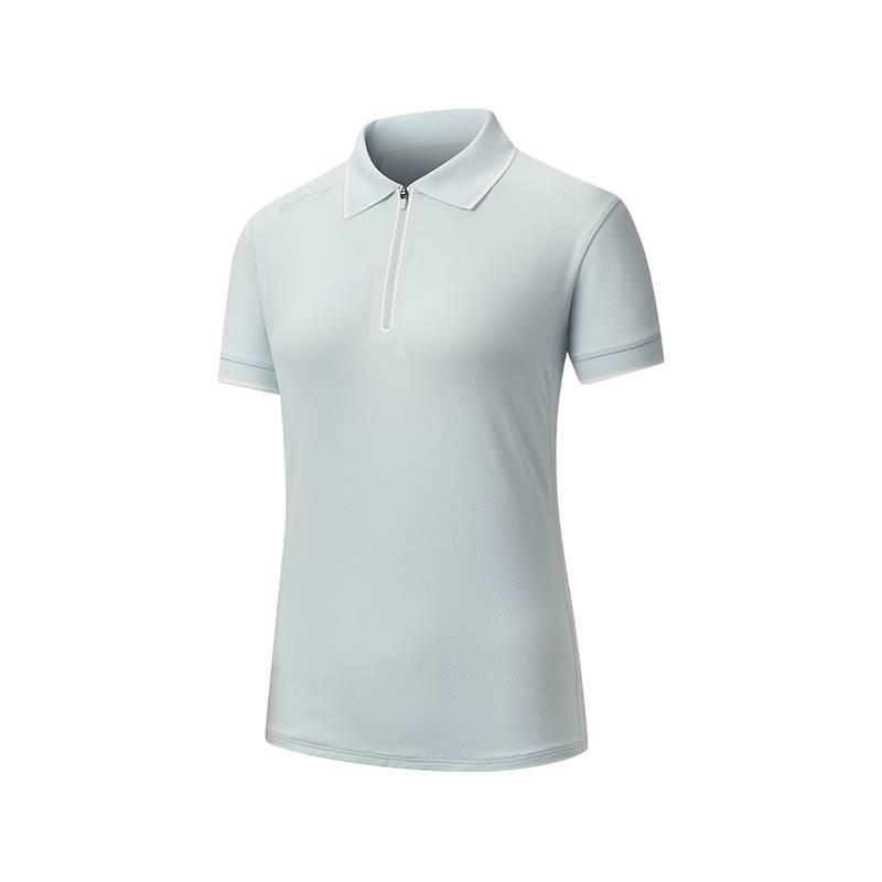 

Saucony Casual Sports Loose Comfortable Breathable Polo Shirt Women tops Ice-Smoke-Green SA1250SP63T-GE200 M