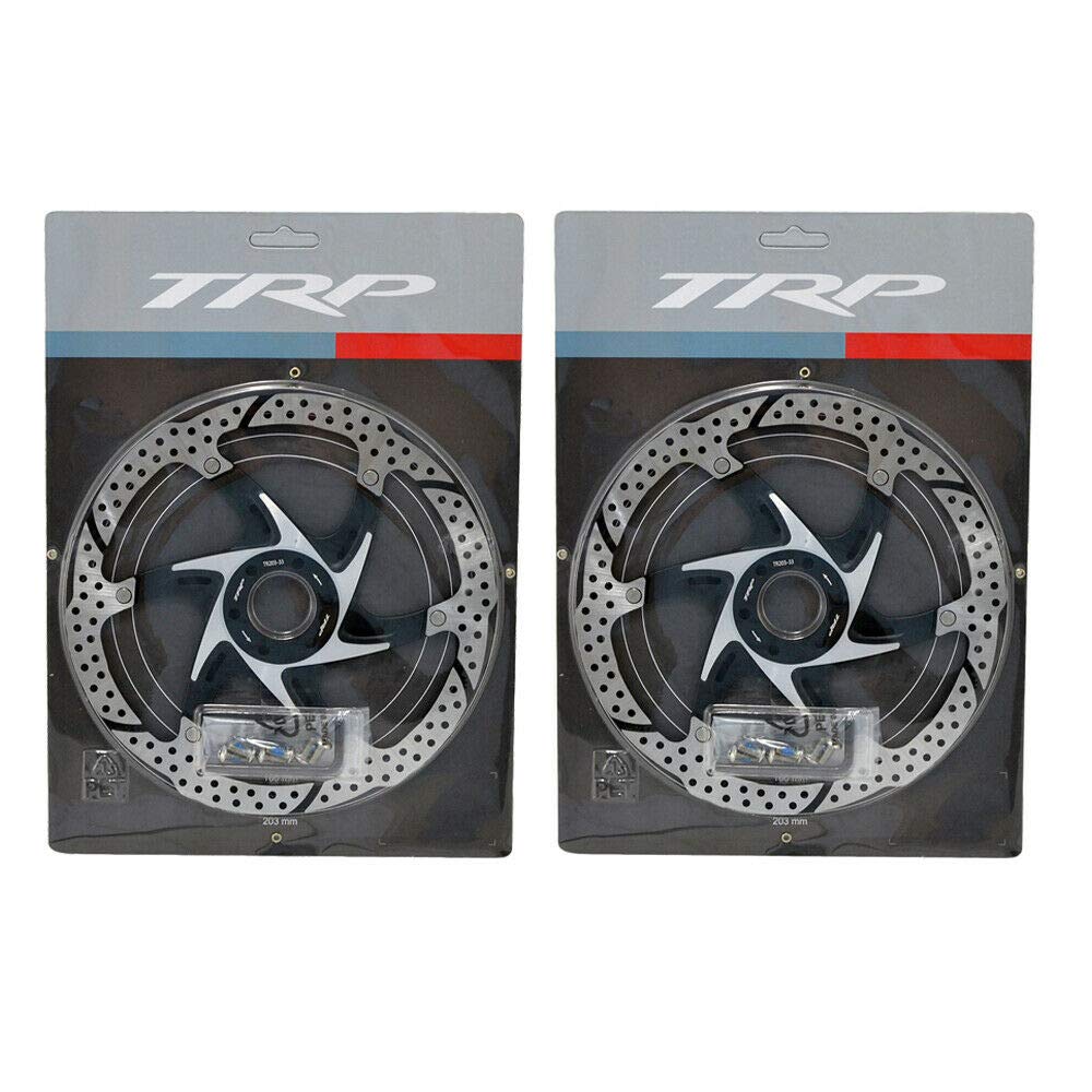 

TRP MTB Road Bike Disc Brake Rotor STB2187 TRP-33 6-Bolt 203mm, 2PCS,