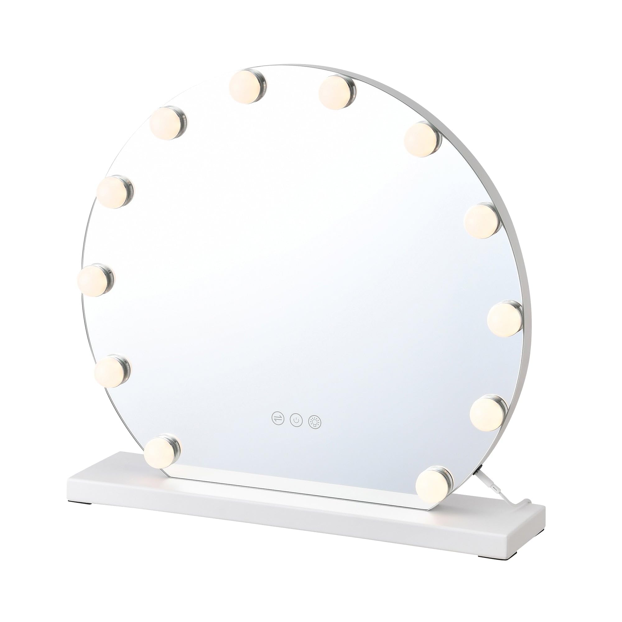 

Francfranc Frameless Hollywood Mirror Round