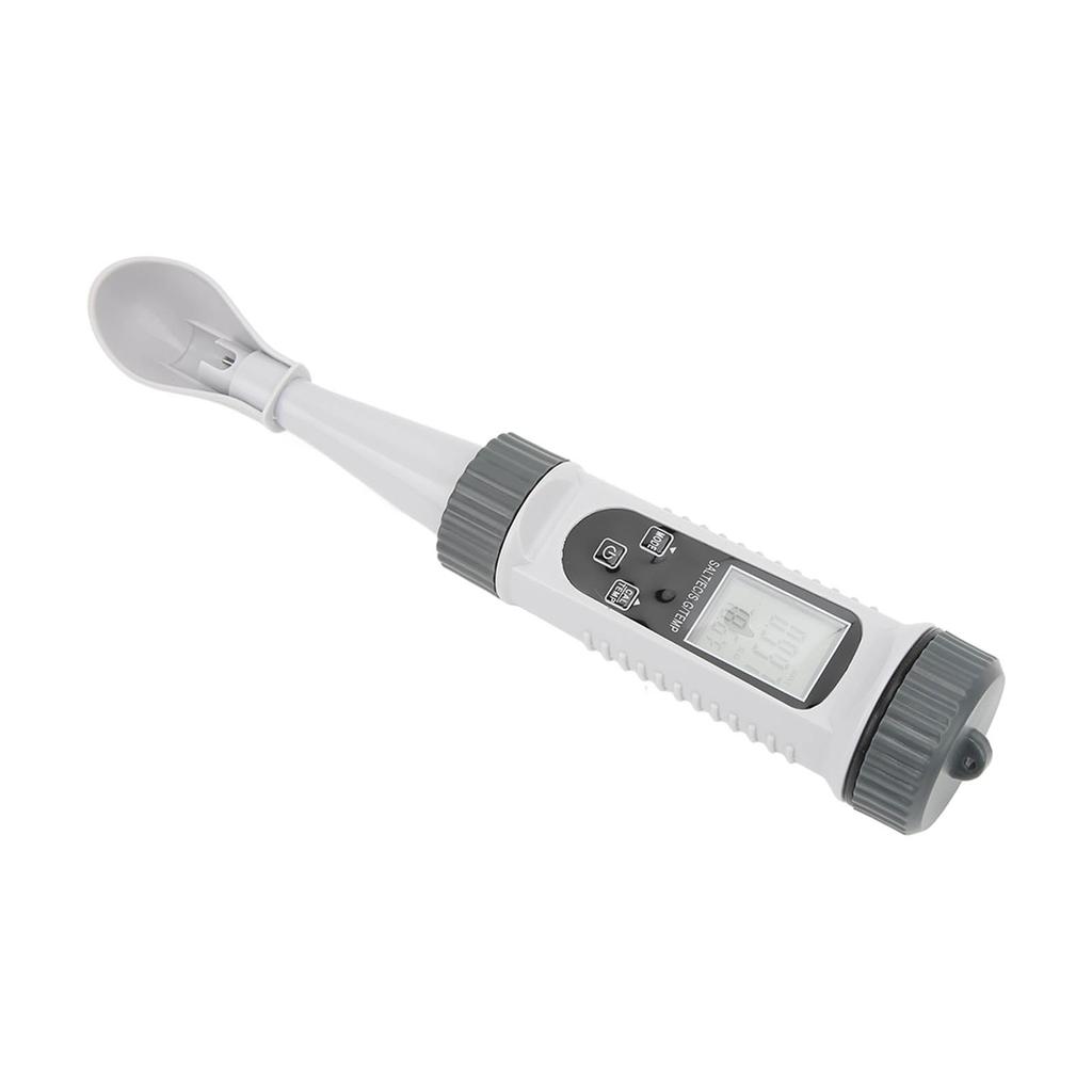 Digital Salinity Tester High Accuracy Wide Range Temp Comp Large LCD Water Quality Tester for EC