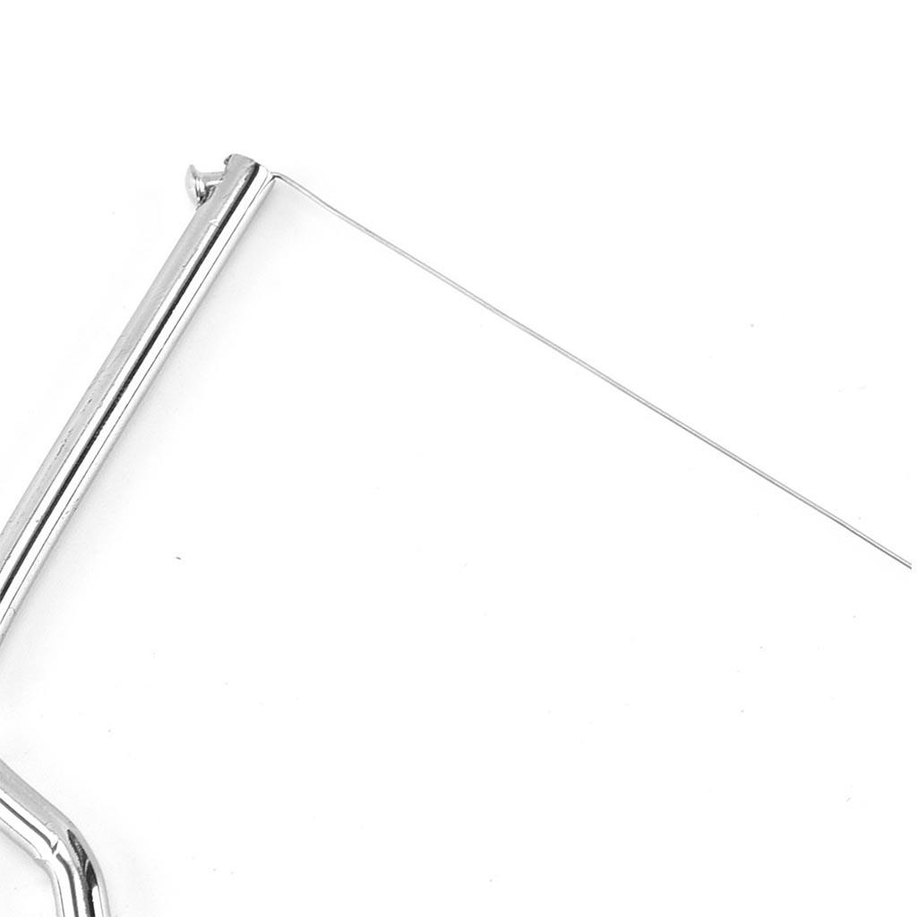 Multipurpose Handheld Cheese Wire Slicer Stainless Steel Foie Gras Cutter Wire Butter Cutter Chocolate Cheese Slicer