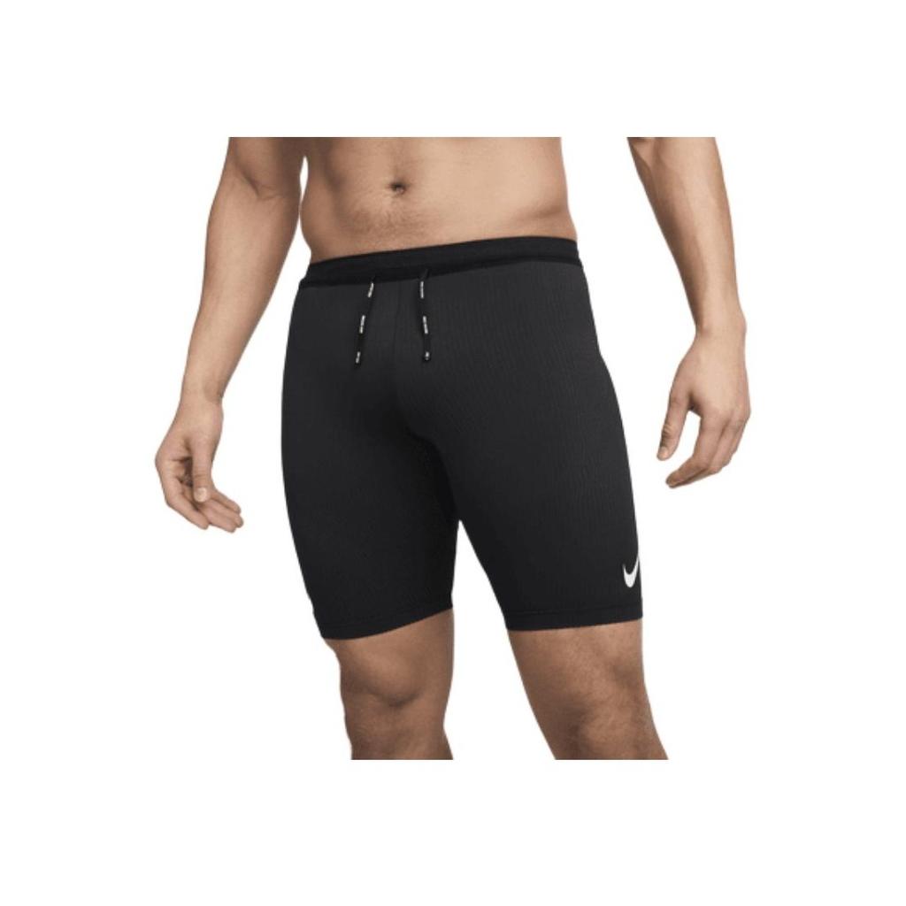 Nike AeroSwift Dri-FIT ADV Running 1/2-Length Tights Black/Summit White Men Bottoms FN3369-011
