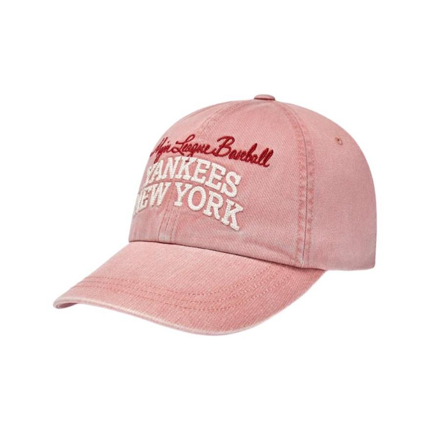 Хлопковые Бейсболки MLB Унисекс Розовые Модные 3ACPV185N-50COS F розовый