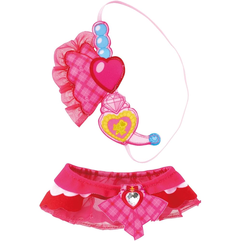 

Bandai Kimi to Idol Precure Costume Set with Prilun and Meloron Matching Outfits for Kids