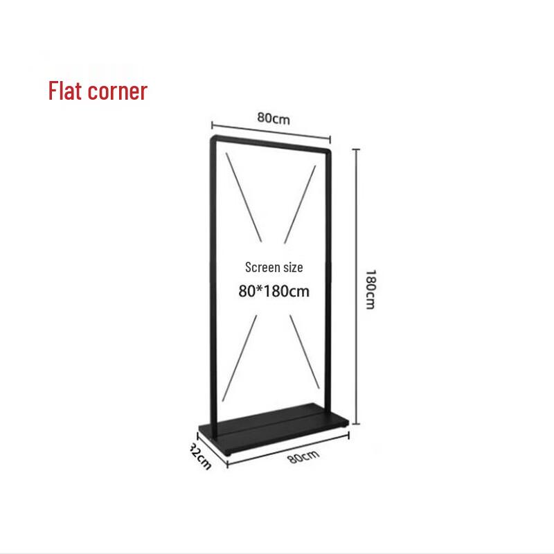 Outdoor Floor Standing Poster Display Stand