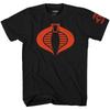 GI. Joe Cobra Armee Logo 1982 Schwarz Erwachsenen T-Shirt