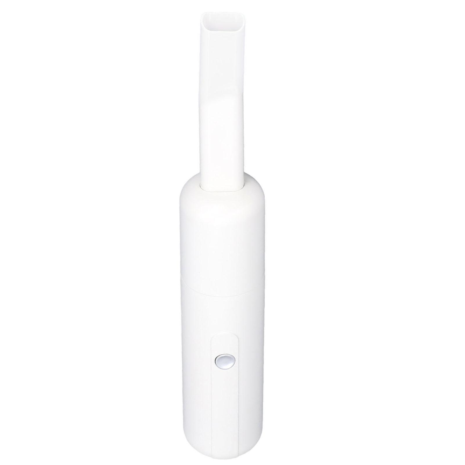 

Ручной пылесос Зарядка через USB Мощное всасывание Беспроводной дизайн Широко используется Настольный пылесос для автомобиля Ковер Пол белый