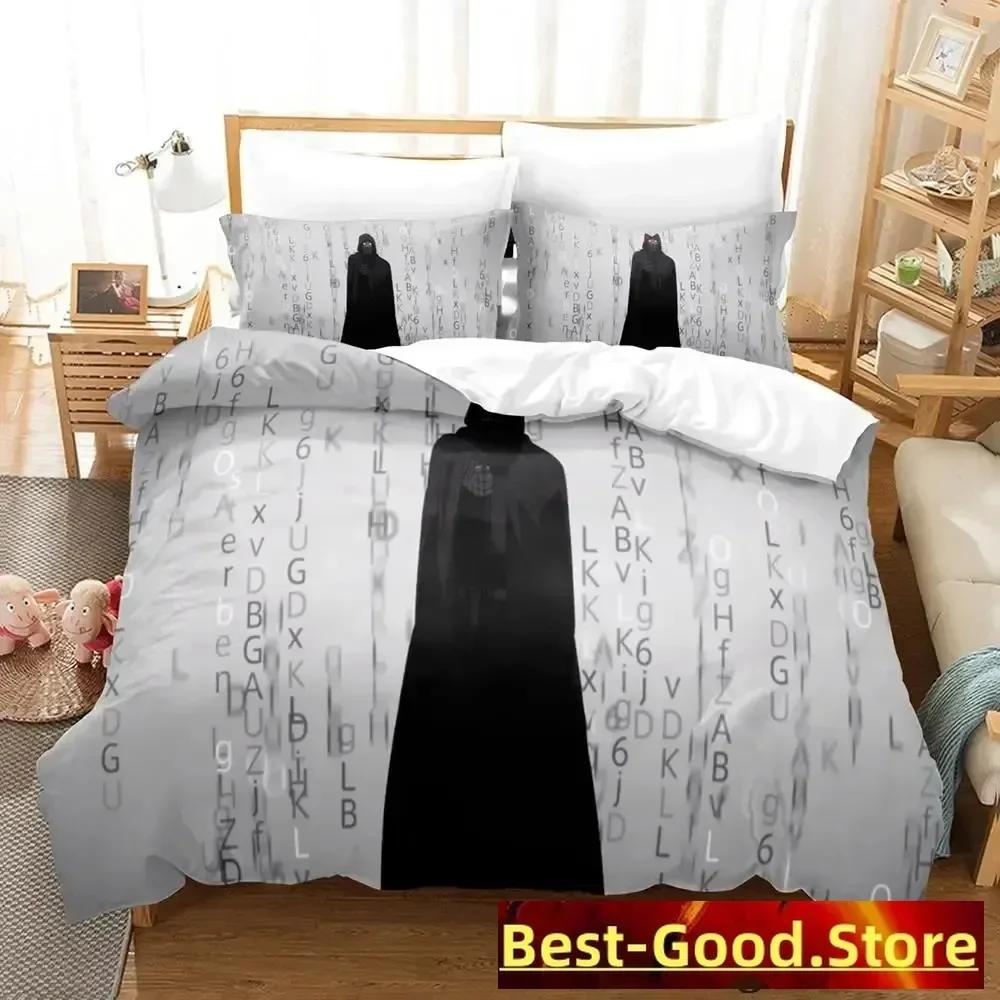 Sword Art Online Ii Bedding Set Cartoon Anime Three-Piece Set Adult Kid Bedroom Duvetcover Sets 3D Kawaii Roupas De Cama