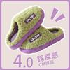 Women's Furry Non-Slip Slippers - Thick-Soled, Warm, Autumn/Winter 2025