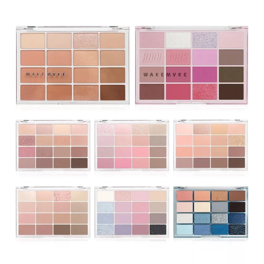 

WAKEMAKE Soft Blurring Eyeshadow Palette 14g - 16-Color Renewal No. 02 Vitality Blurring