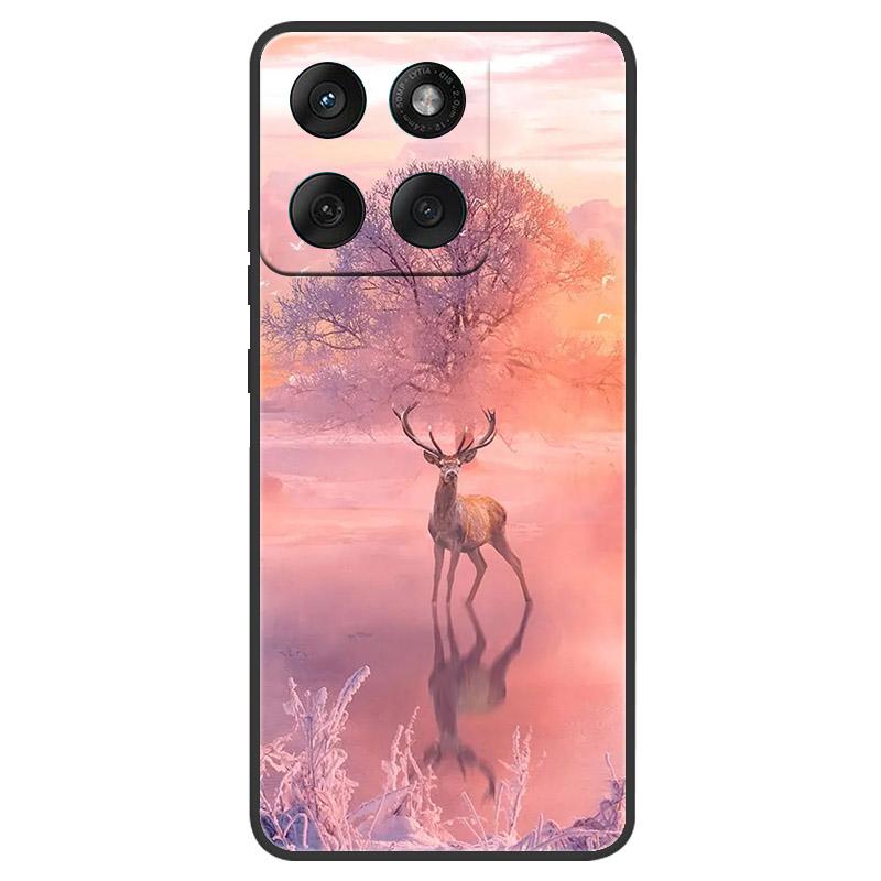For Motorola Edge 60 60s Pro Case XT2507-1 Cool Fashion Wolf Lion Phone Case For Moto Edge60 Edge60s Pro Soft Silicone TPU Cover