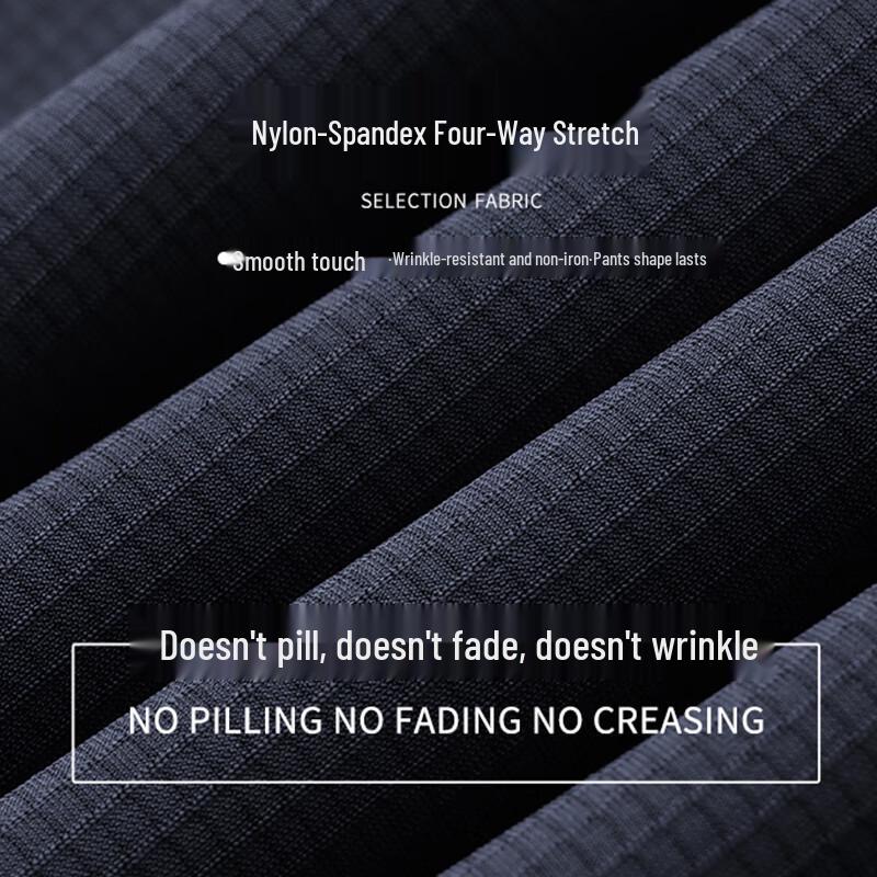 ROMON Men's Business Casual Wrinkle-Free Dress Pants