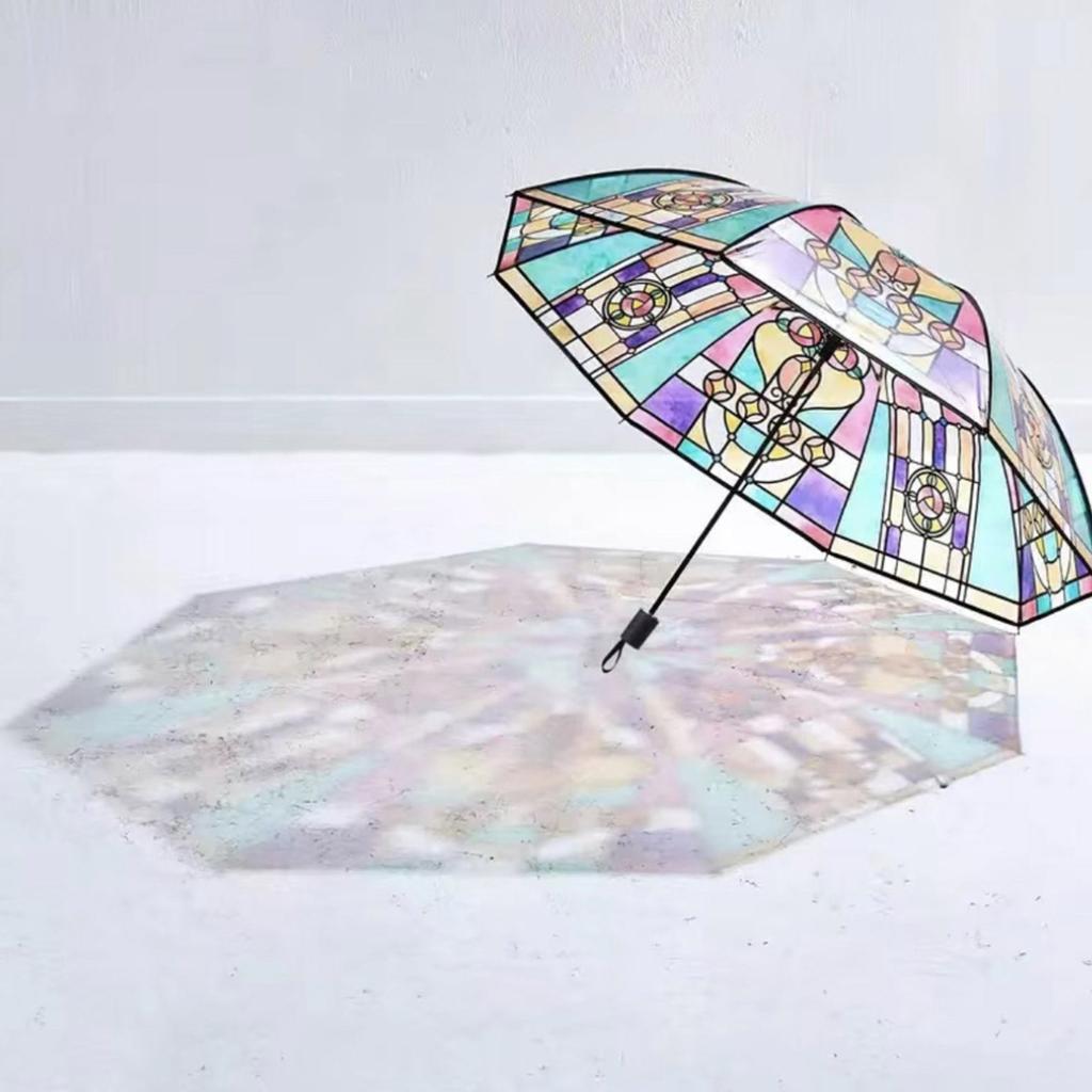 Transparent Bubble Umbrella Sunny Umbrella Windproof Wedding Decoration Umbrella Large Clear Bubble Umbrella Gifts
