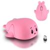 Fmlyhom Wireless Mouse, 2.4Ghz, Cute Animal Dolphin Mouse Style, Optical, Lightweight, Wireless, USB, Compact, Quiet, Kids Mouse, Compatible with