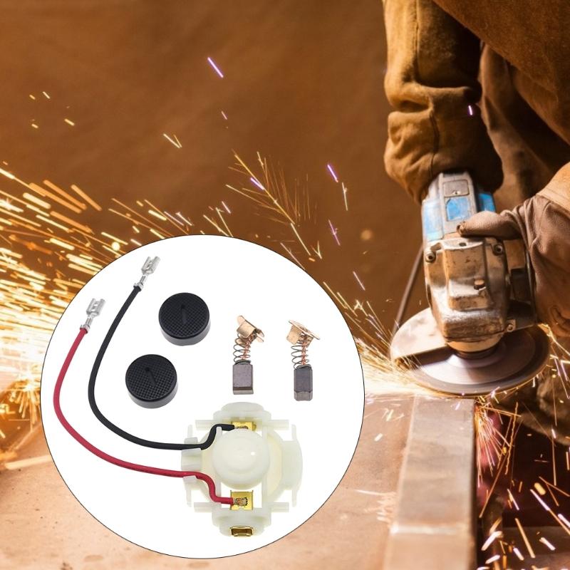 Držák uhlíkových kartáčů, náhradní sestava kartáčové karty pro Kita Kit CB-430/BGA450/BGA452/DGA452/GA400BGA402/GA400D