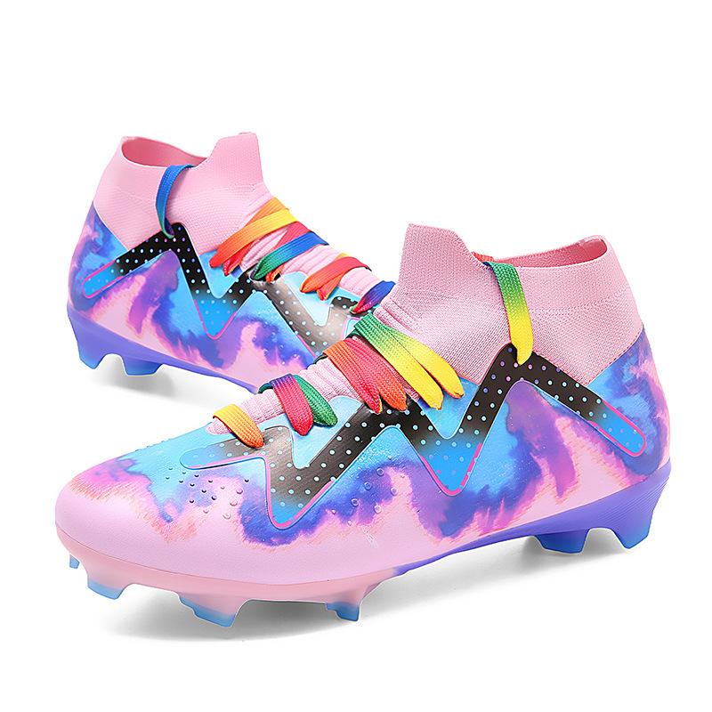 Large size men's and women's football shoes New student adult long nails broken nails artificial ping competition training shoes