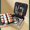 Outdoor Camping Picnic Cassette Stove Storage Bag Baking Tray Gas Tank Cookware Barbecue Storage Box Portable Camping Handbag