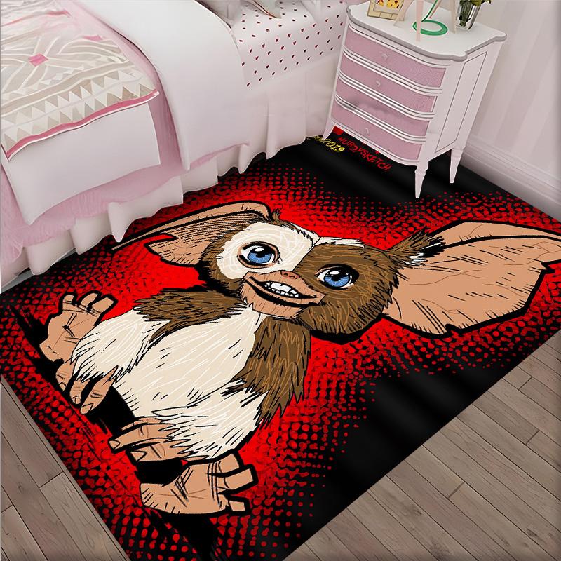 Gremlins Polyester Carpet, Soft Indoor Mat for Office Chair, Living Room, Computer Desk - Decorative Home Office Rug Design