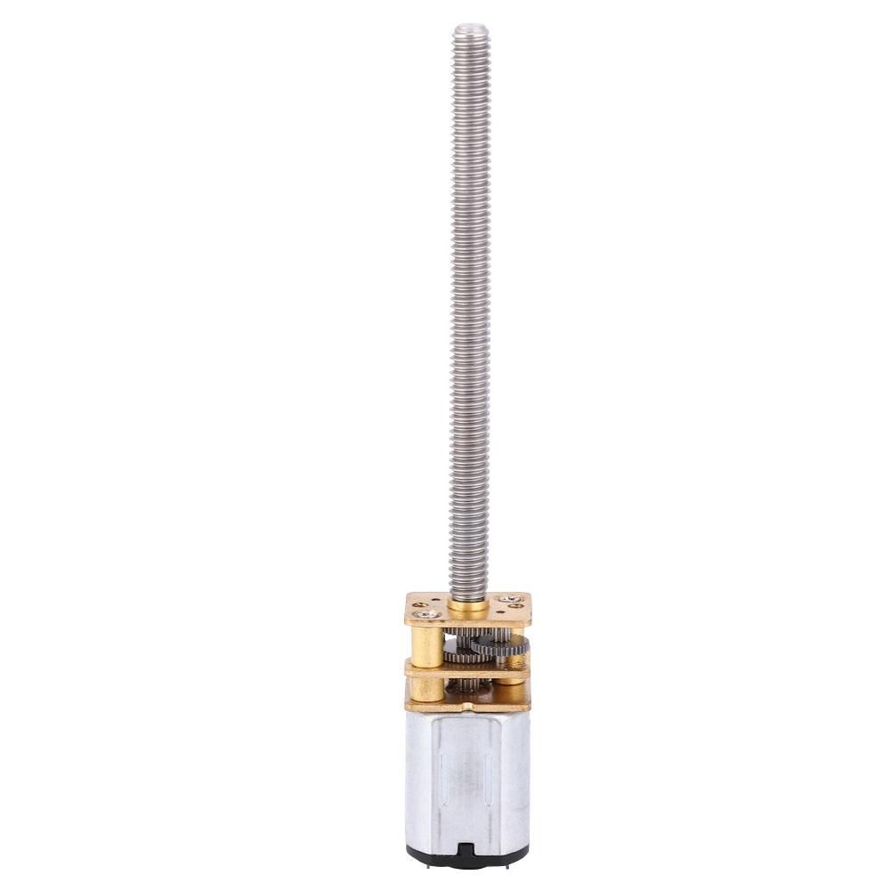 N20 Gear Motor   Screw Speed Reduction Motor M4x55mm Ball Screw Speed Reducer 3V(100)