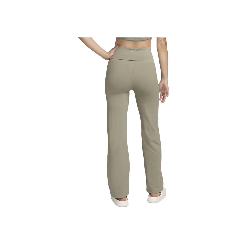 Nike High Waist Elastic Soft Moisture Wicking Comfortable Quick Dry Casual Pants Women bottoms Light-Army-Green FV7849-320