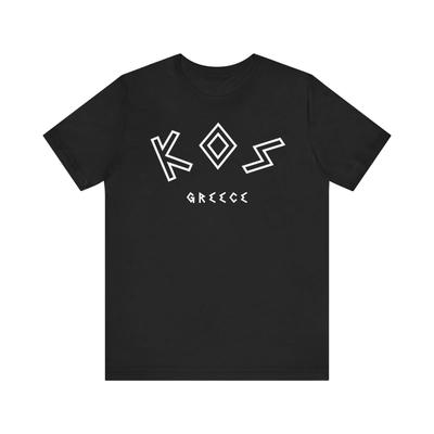 Kos Greece T Shirt Greek Island Shirt Party Town Unisex Aegean Sea Tee Shirt