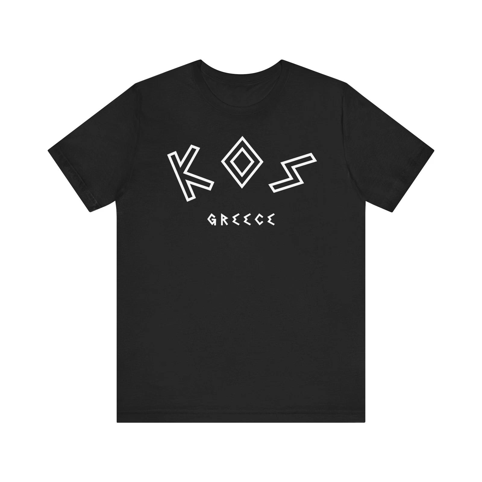 Kos Greece T shirt Greek Island Shirt Party Town Unisex Aegean Sea Tee Shirt L